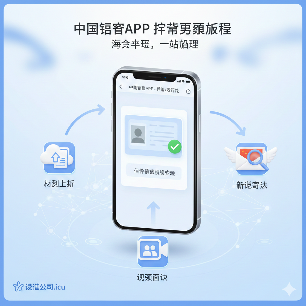 A split-screen comparative illustration. The left side depicts a streamlined government service counter with a '7 Days' clock icon, representing domestic renewal. The right side features a smartphone displaying the 'China Consul' app interface with a globe background and a calendar showing '4-8 Weeks', representing overseas renewal. The style is semi-realistic 3D infographic, using professional blue and gold distinct zones to clearly visualize the time difference between the two processing methods.